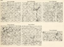 Racine County - Yorkville, Waterford, Raymond, Norway, Dover, Rochester, Wisconsin State Atlas 1930c